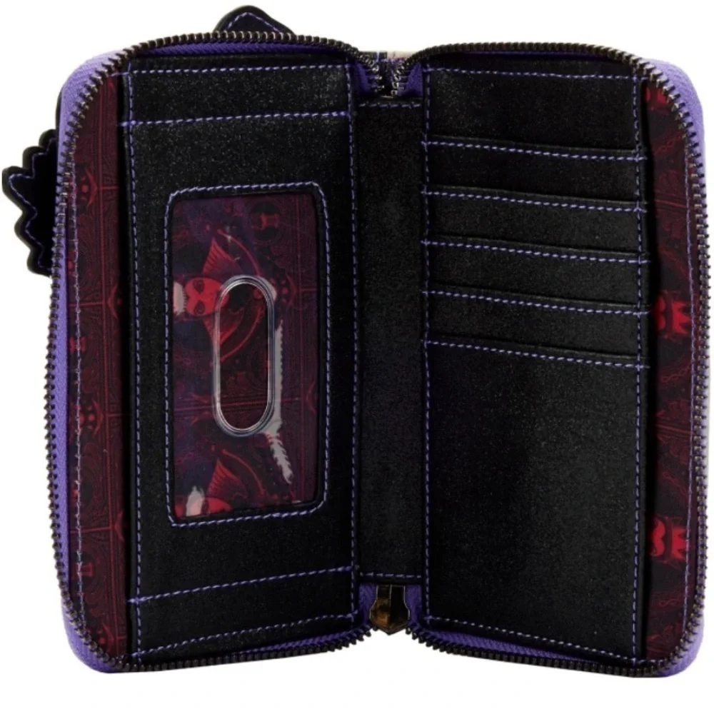 Loungefly x Disney Evil Queen Snow White Zip Around Wallet